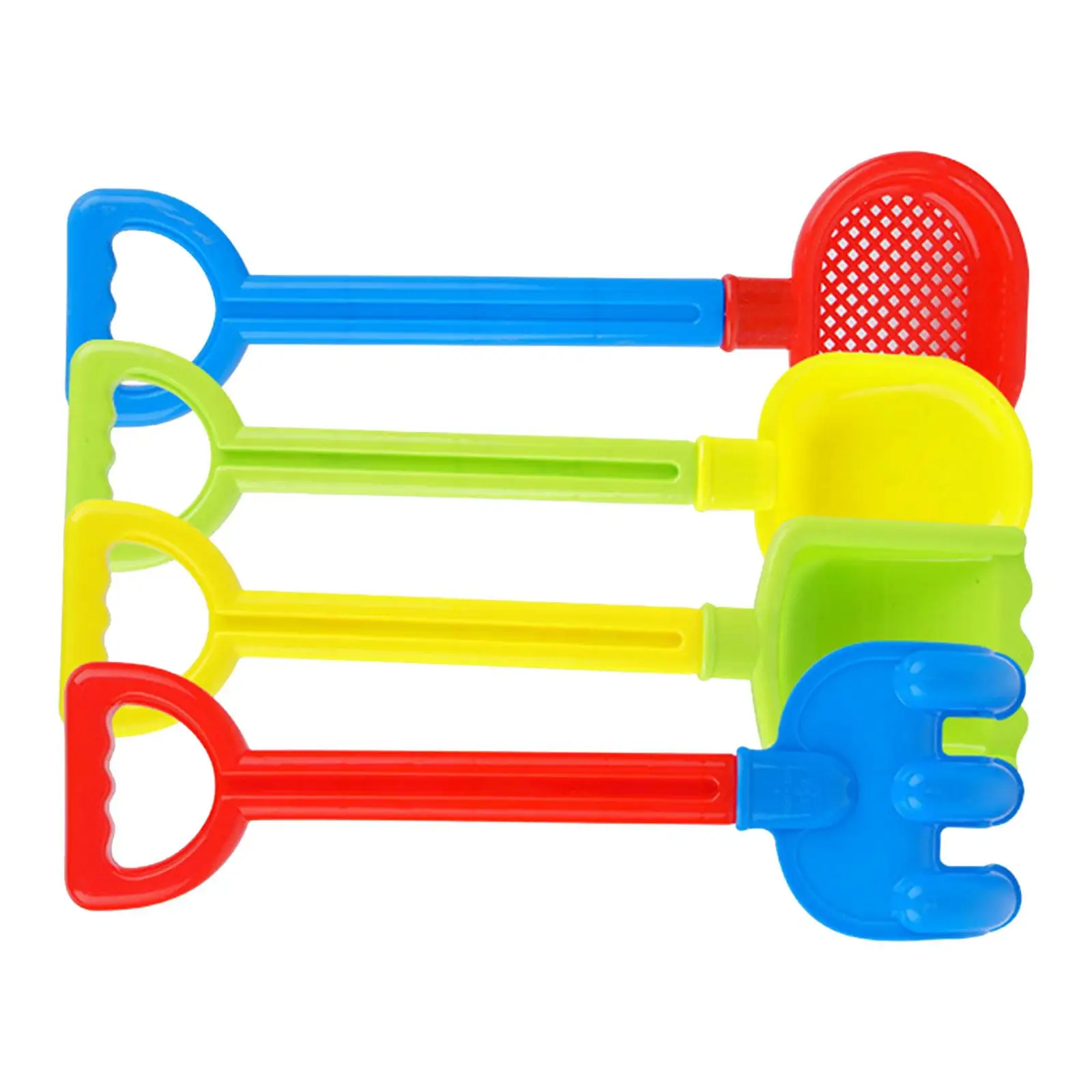 4Pcs Beach Sand Kids Digging Sand Tool Portable Developmental Preschool Sandbox