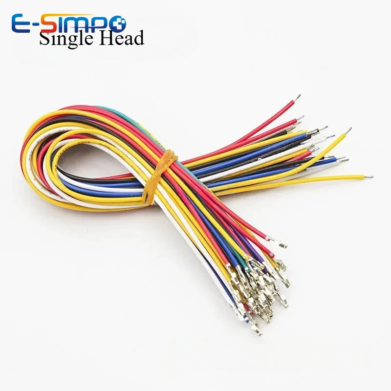 10 PZ PHB2.0 Terminale Filo Elettronico Singolo/Doppia Testa Crimpatura Cablaggio Reed 2.0mm Collegamento