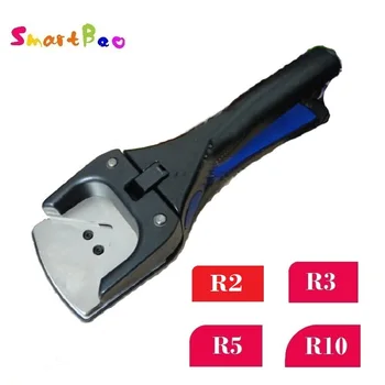 R2 R3 R5 R10 Corner Punch Large Corner Rounder Cutter Heavy Duty Chomper for Paper, PVC Card, Label, Photo, Film, Leather, Aluminum