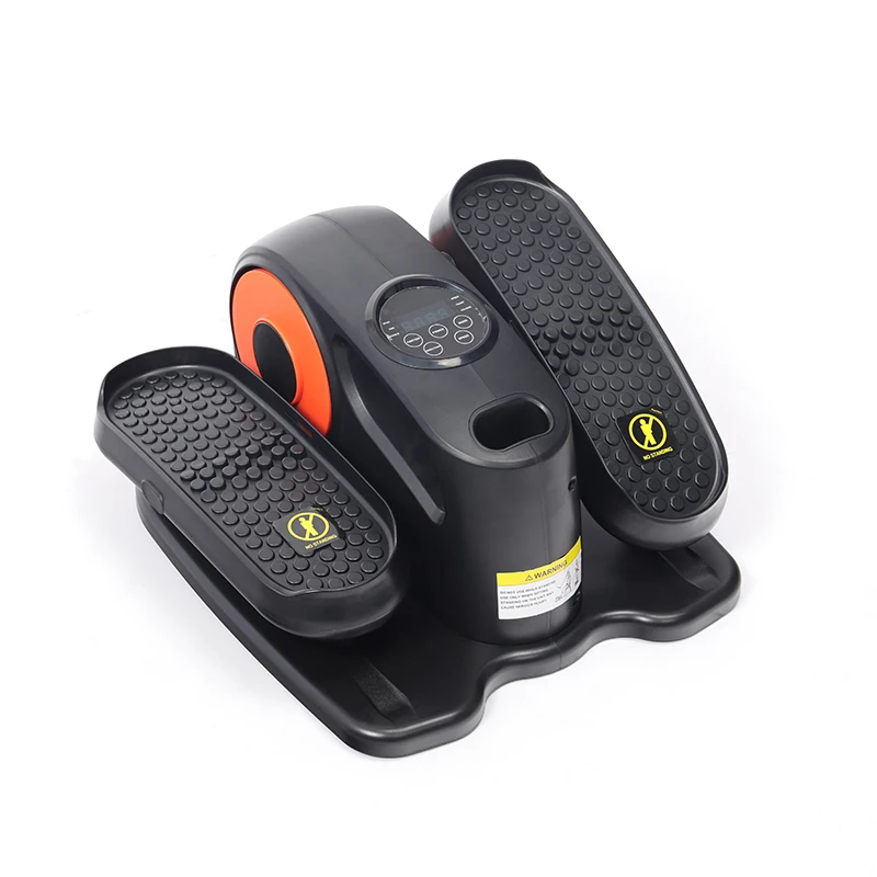 책상 아래 및 휴대용 타원형: 노인을 위한 미니 홈 다리 운동기, 계단 스테퍼로 두 배로 확장