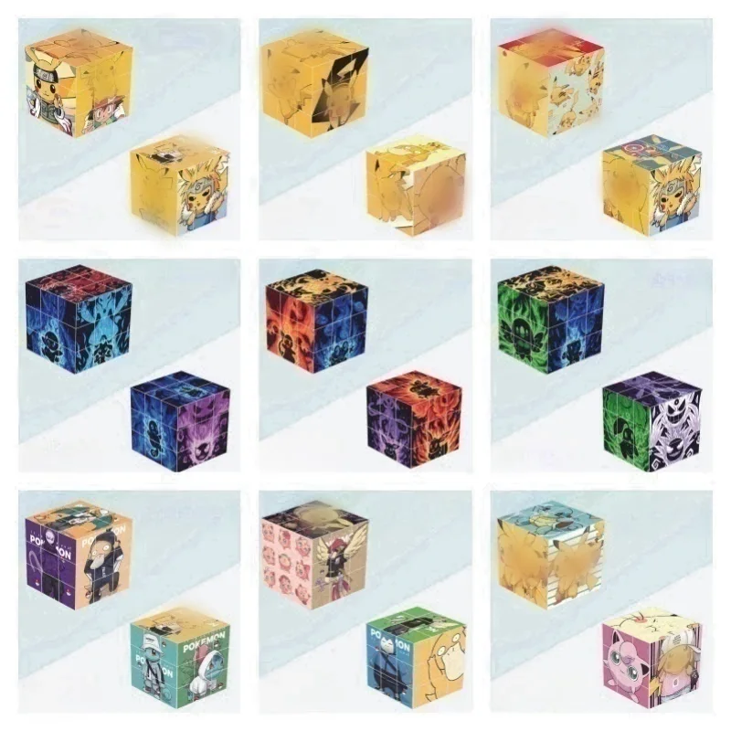 TAKARA TOMY 3 Order Cube Fun Educational Toy for Kids Children's Concentration Toy Parent-child Interactive Rubik's Cube 5.7cm