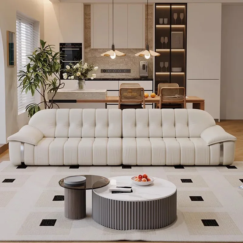 

Ergonomic Arm Living Room Sofas White Relaxing Modern Long Balcony Lazy Living Room Sofas Design Sillon Cama Hotel Furniture