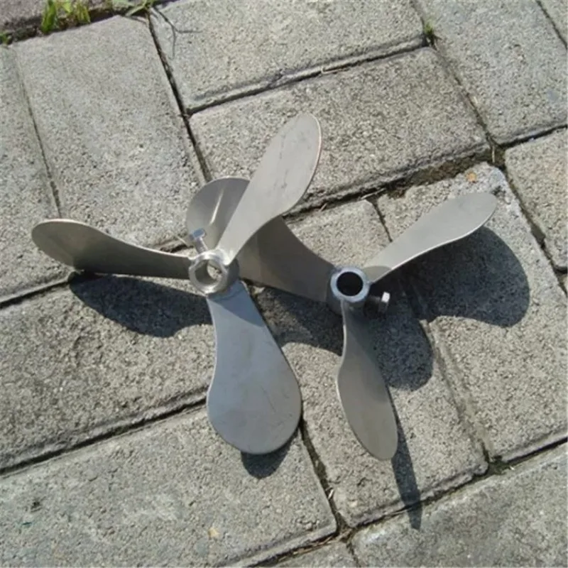 304 stainless steel mixing impeller, wind impeller, dispersion disc three blades, pulp blades, dosing device equipment