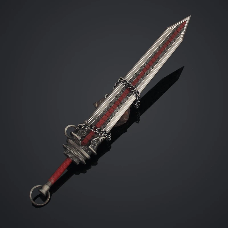 The Legend of Qin Shengqi Jueque Sword weapons Model Anime peripheral Cosplay Props Melee knife Metal Craft Ornament Boy's Gifts