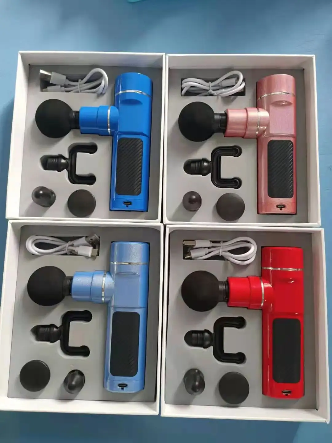 Smart Library Manufacture Hot Sale Mini Fascial 7.4V 1500mAh Lithium Battery 4 Gears Fast Recover Fun Mini Massage