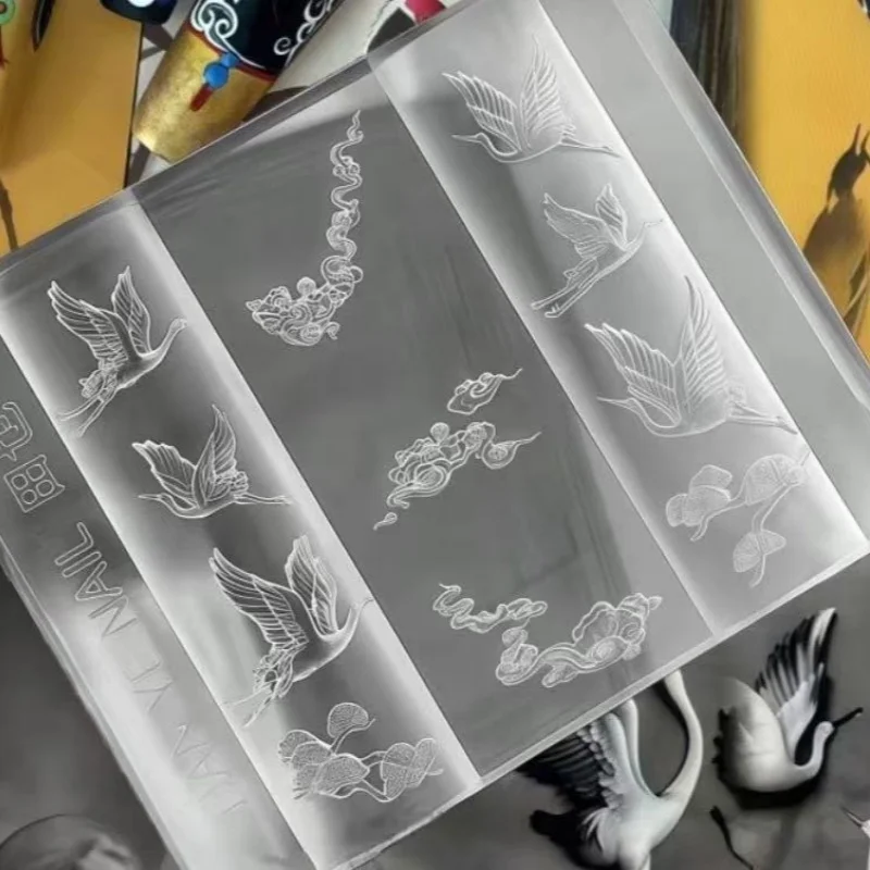 A Crane Bamboo Clou…