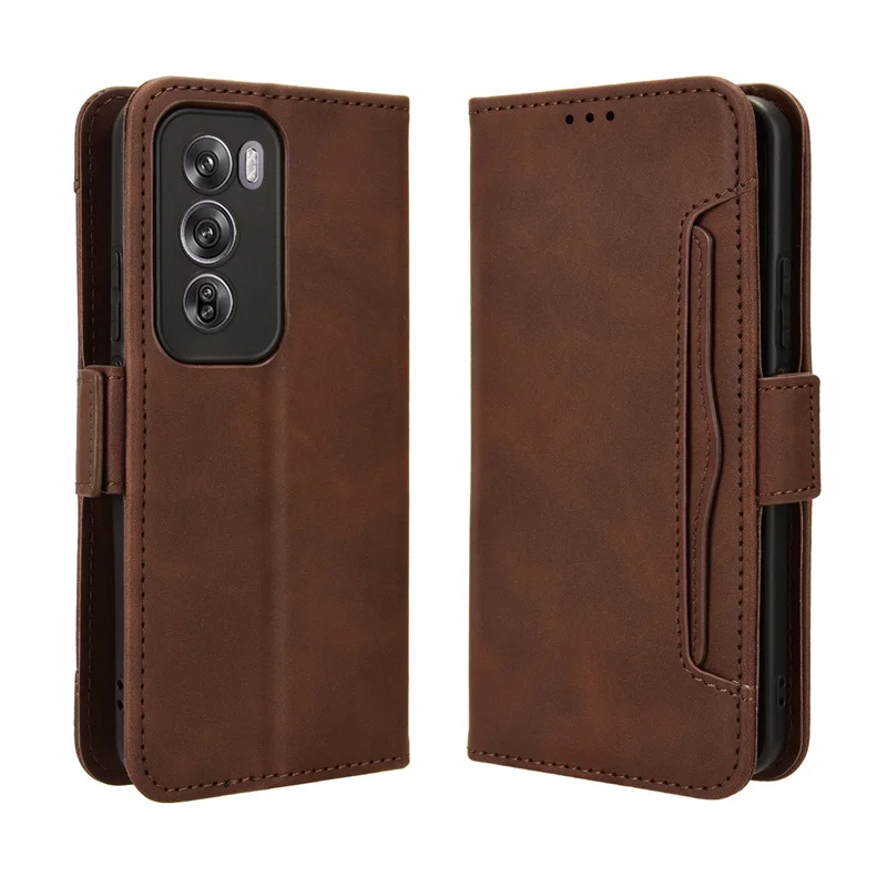 For Oppo Reno 12 Pro 5G Case Multi-card slot Cover Leather Case Protect Cover For OPPO Reno12 Pro 5G Stand Flip Wallet Case