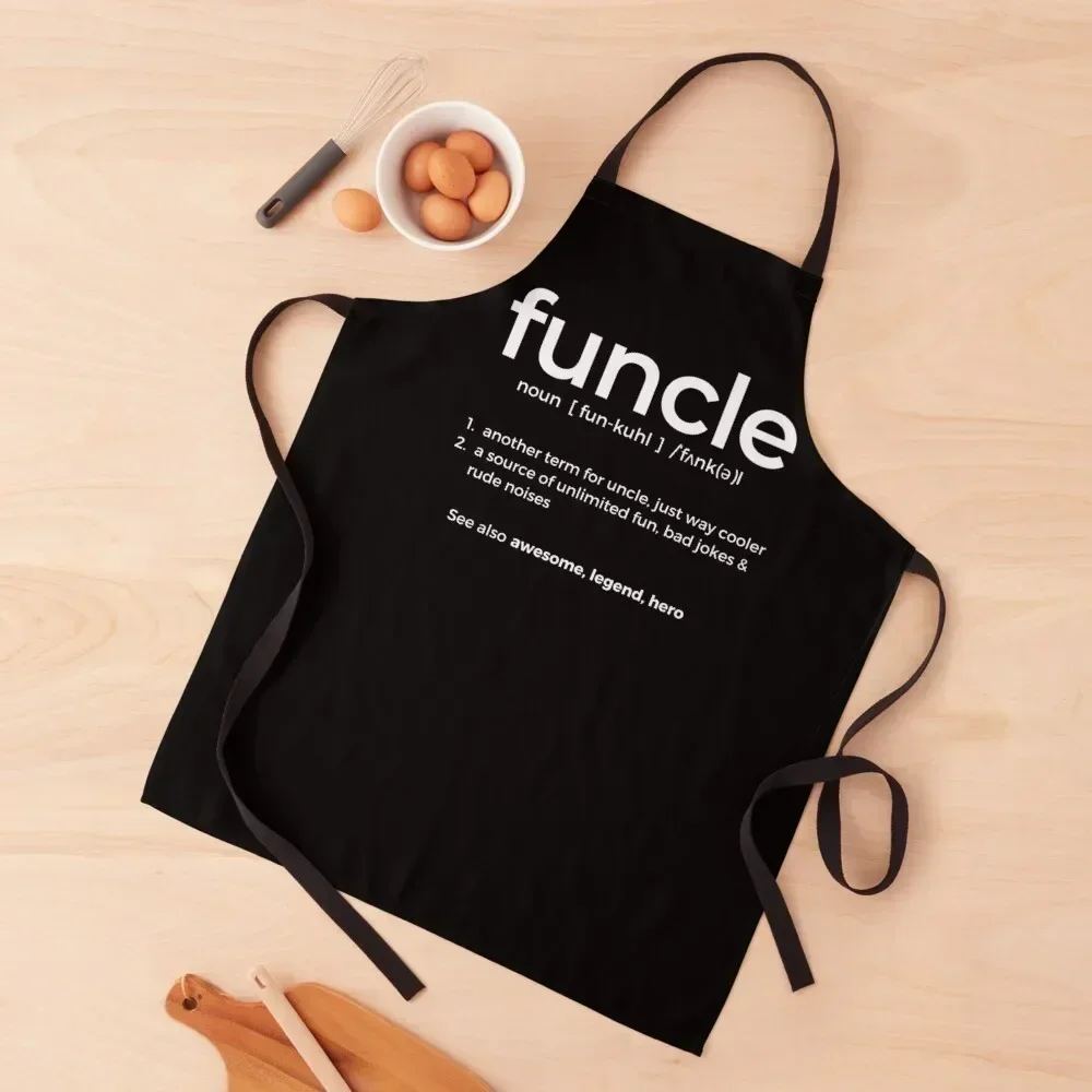 

Funny Uncle - Fun Uncle - Funcle Apron Chef Uniform japanese style Teacher Apron