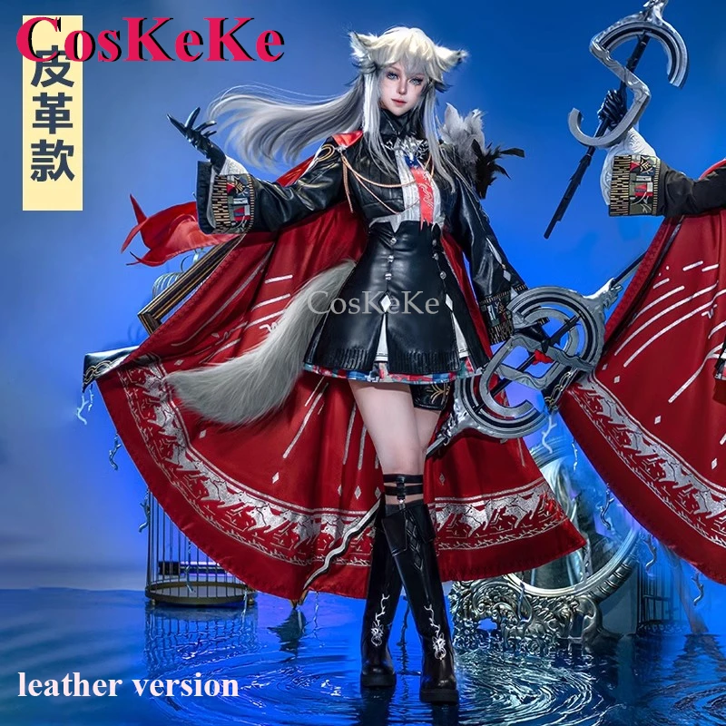 CosKeKe Lappland The Decadenza Cosplay Game Arknights Costume Nifty Lovely Battle Uniform Activity Party Role Play Clothing New