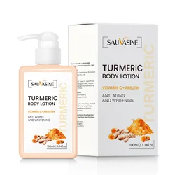 100ml Turmeric Brightening Body Lotion Mild and Radiant Skin, Whitening and MoisturingThe Body