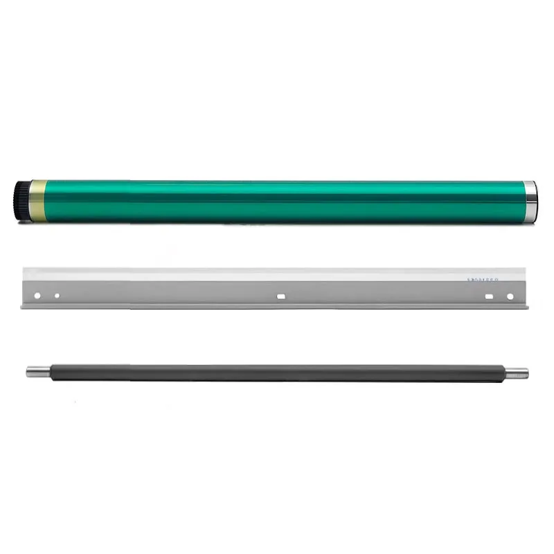 1 Juego de rodillo de carga + tambor OPC + raspador de tambor adecuado para HP 9050 E 87650 87640 87650 87660 núcleo de tambor 9050