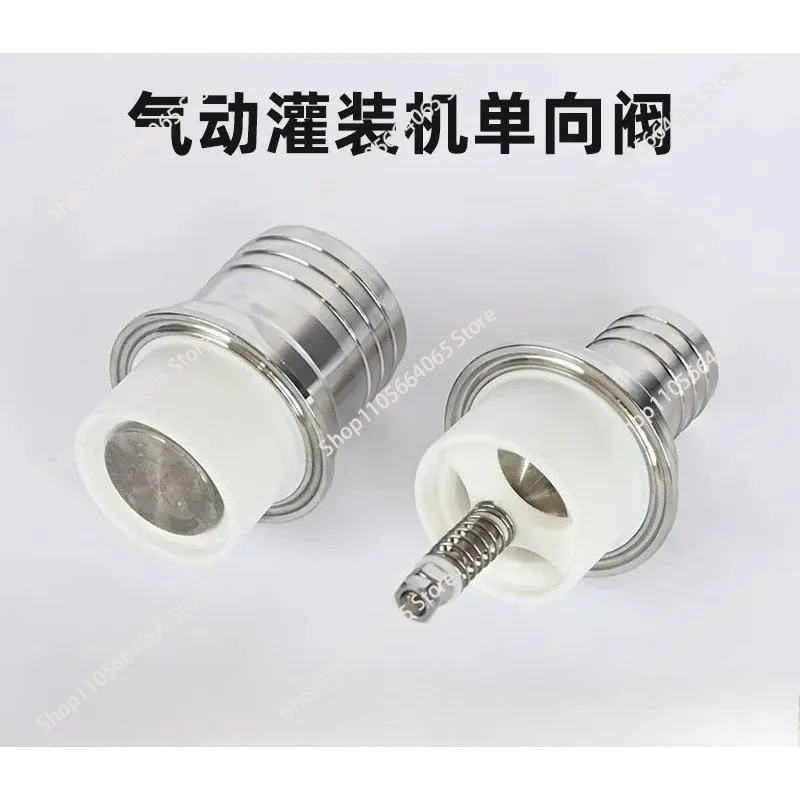 for Factory Direct 304 316 Stainless Steel Filling Machine Check Valve Liquid Cosmetic Filling One Way Valve