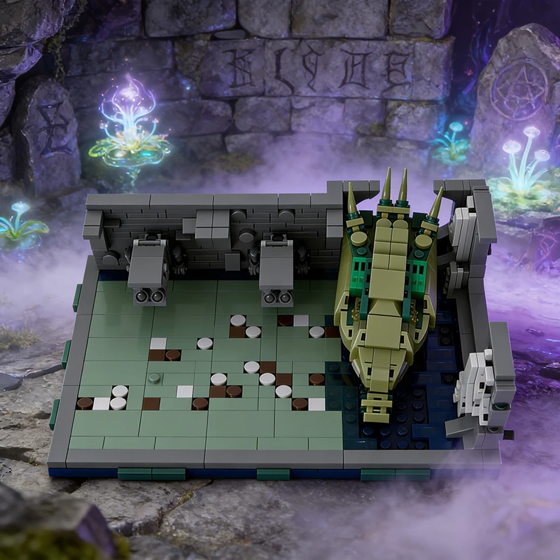 756 PCS Famous Film Diorama movie scenes Diorama MOC Customize Modular Building Block Simple Kids Design DIY Assembly Toy Gift
