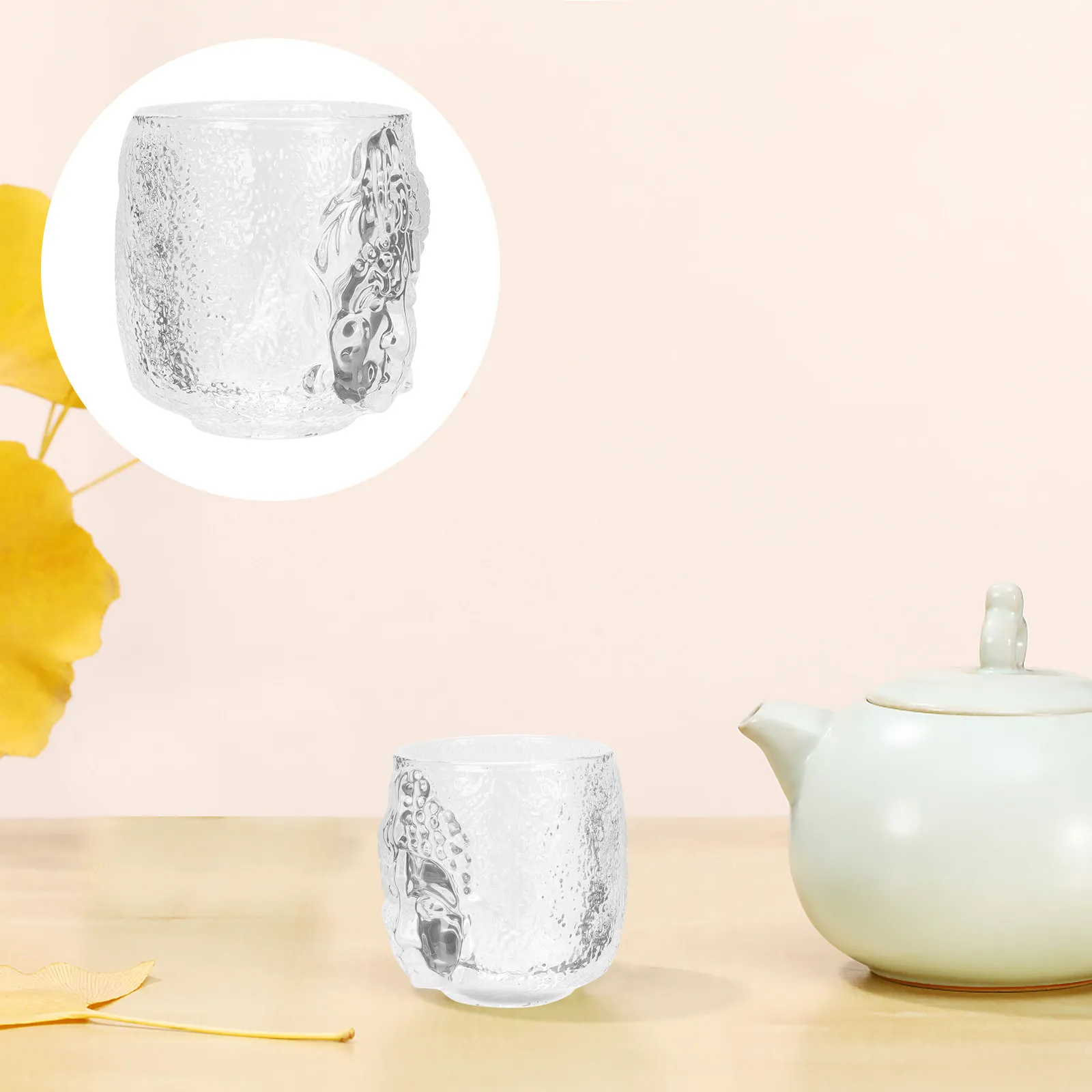 

Стеклянная чашка для чая из хрустального стекла, термостойкая, с двойными стенками, для дома и офиса, прозрачная, для напитков