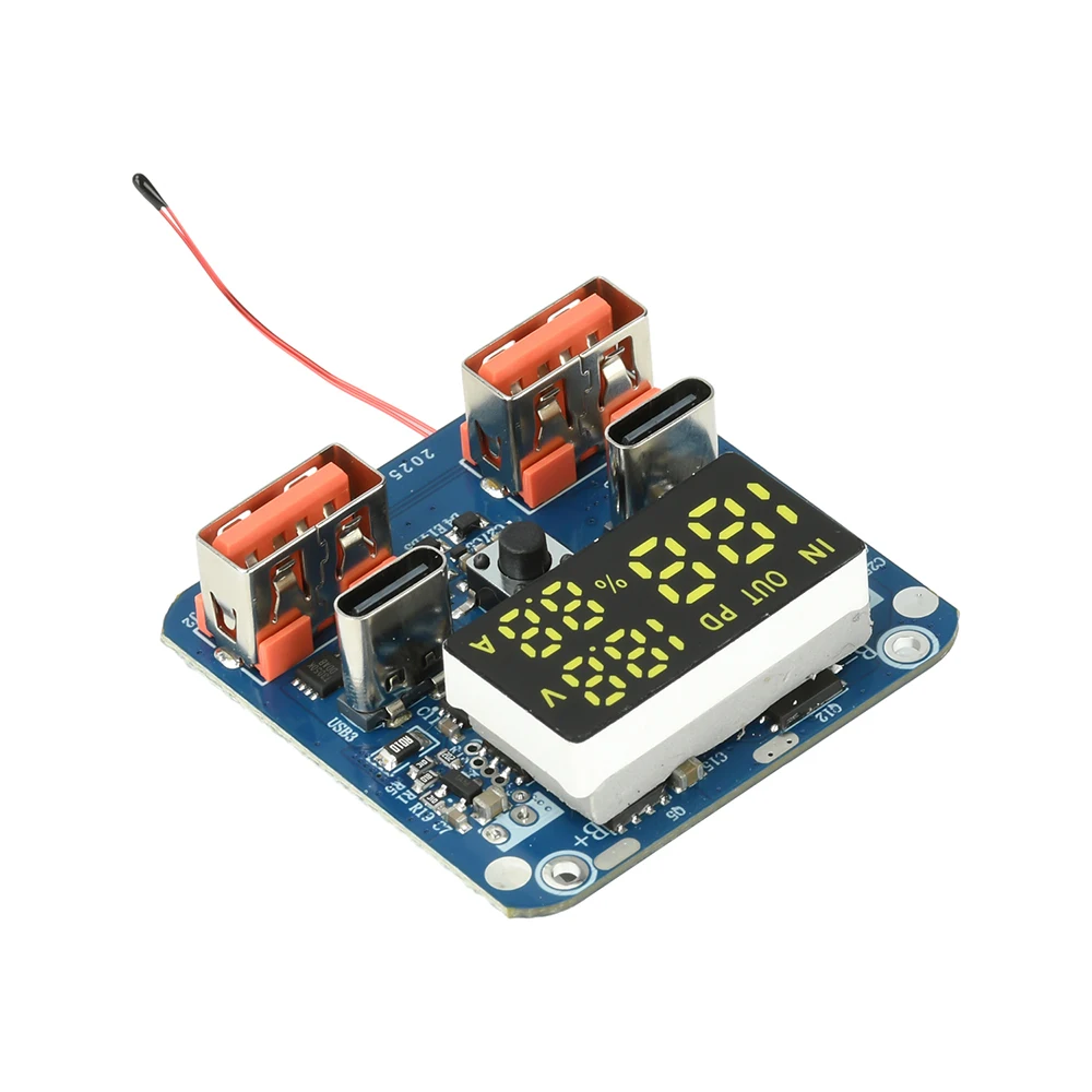 

4S PD 100W Bidirectional Fast Charging Boost Buck Module 20V 5A Charging and Discharging Integrated Quick Charger Board PD QC