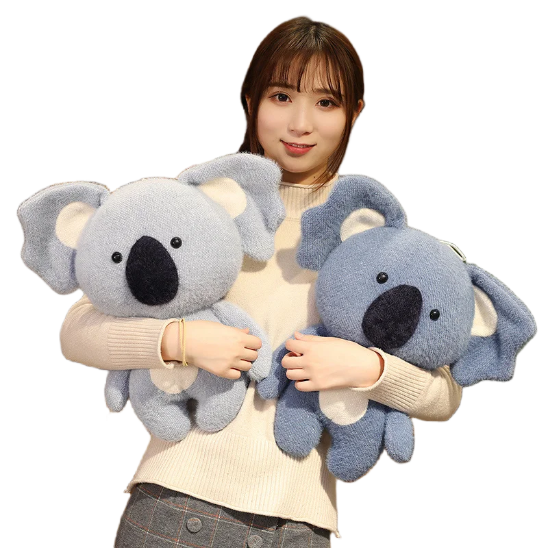 25/30/40cm Kawaii Koala Plush Doll Dark Blue Light Blue Koala Stuffed Doll Decorated Bedroom Birthday Gift For Boys And Girls