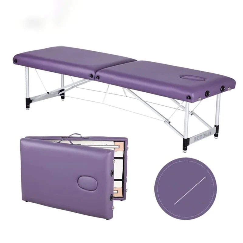 Folding Massage Spa Bed Lash Mattresses Bench Facial Pedicure Beauty Bed Tattoo Portable Cama Masaje Salon Furniture LJ50MB