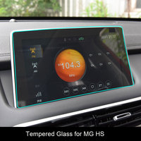 Car Screen Protector for MG HS Interior 2021 Car GPS Navigation Tempered Glass Screen Protective Film Sticker Auto Access