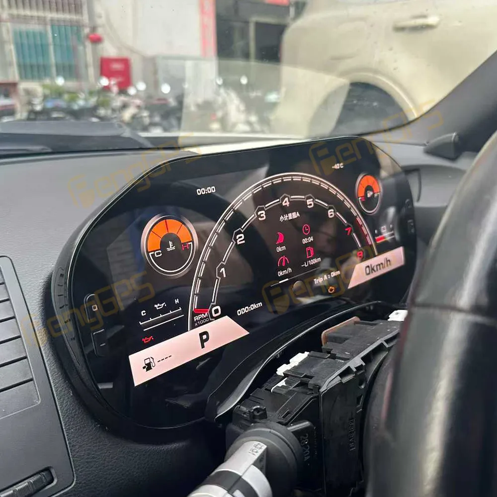 

Цифровой кластерный одометр, экран для Nissan 350Z 370Z 2002-2008, ЖК-дисплей, приборная панель, виртуальный измеритель скорости кабины, приборная панель автомобиля