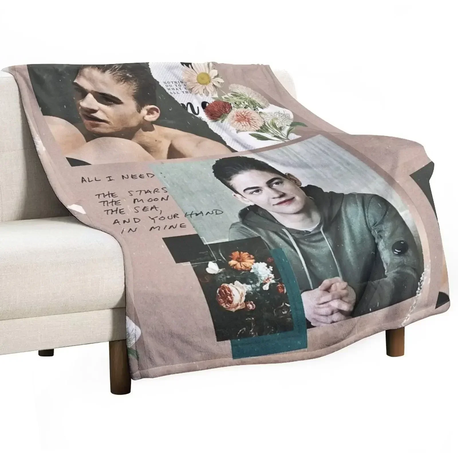 

New All I need is Hero Fiennes tiffin Throw Blanket Portable Lightweight Blanket for Travel Camping