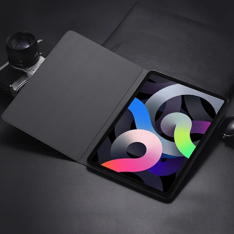 حافظة جلدية قابلة للطي لجهاز iPad A16 Air Pro الجديد 13 12.9 11 10 9 8 7 6 5 4 3 2 Th Air M3 M2 Mini 7 6 5 4 غطاء لوحي مقاوم للصدمات #5