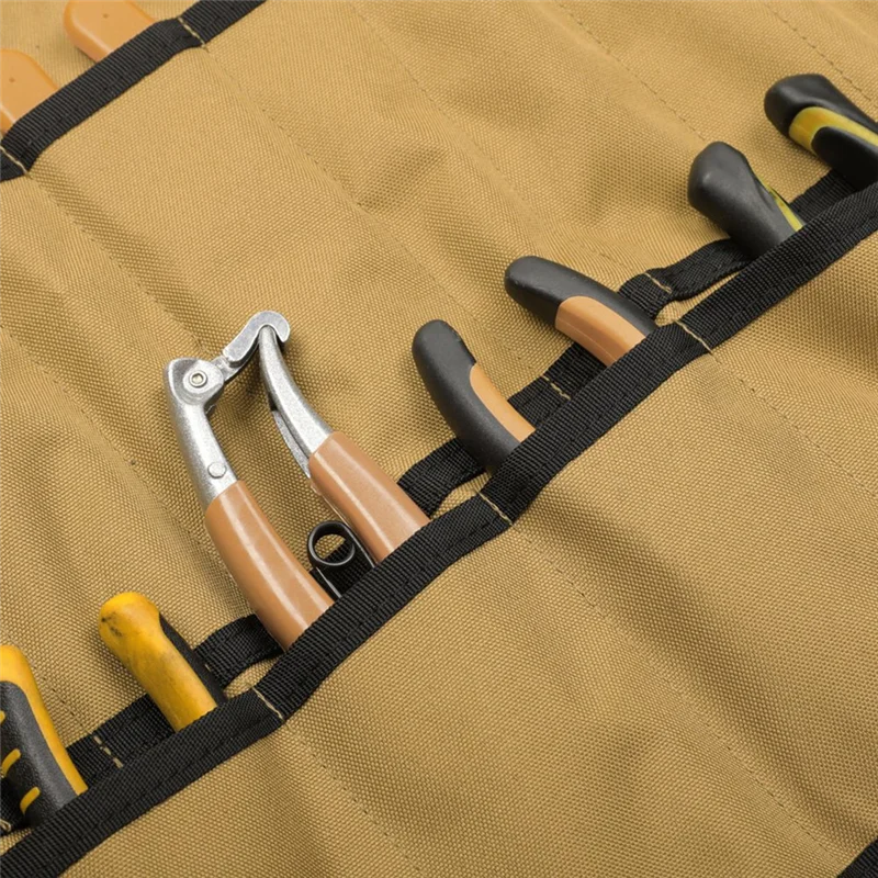 【Flash-Deal!】Tool Bag Tools Organizer Bag Thickened Wear-Resistant Andwaterproof Professional Multi Pocket