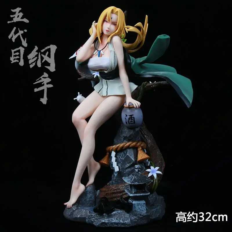 

Naruto Anime Peripheral GK Five Dynasties Tsunade Figure Two-dimensional Beautiful Girl Model Ornaments