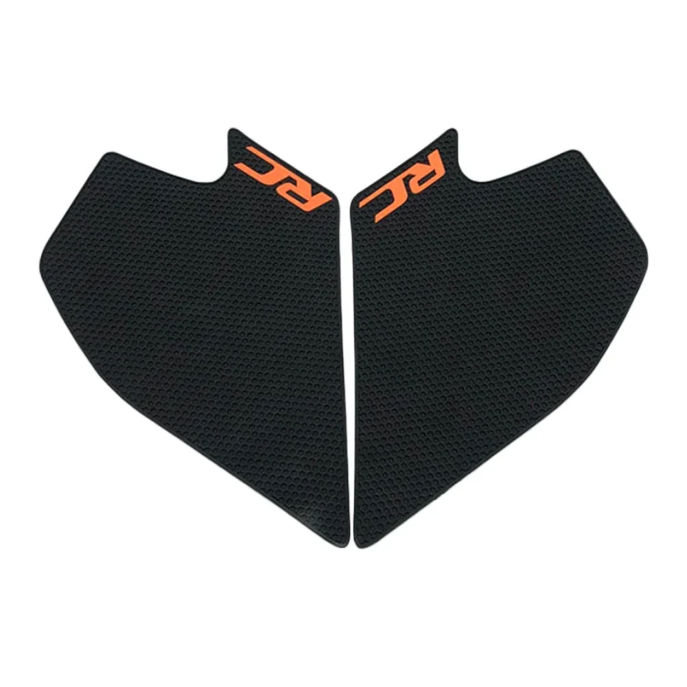 Almofada do tanque de combustível da motocicleta, borracha antiderrapante protetor adesivo, Side Tração Kneepad Decal Kit, KTM 390RC RC390