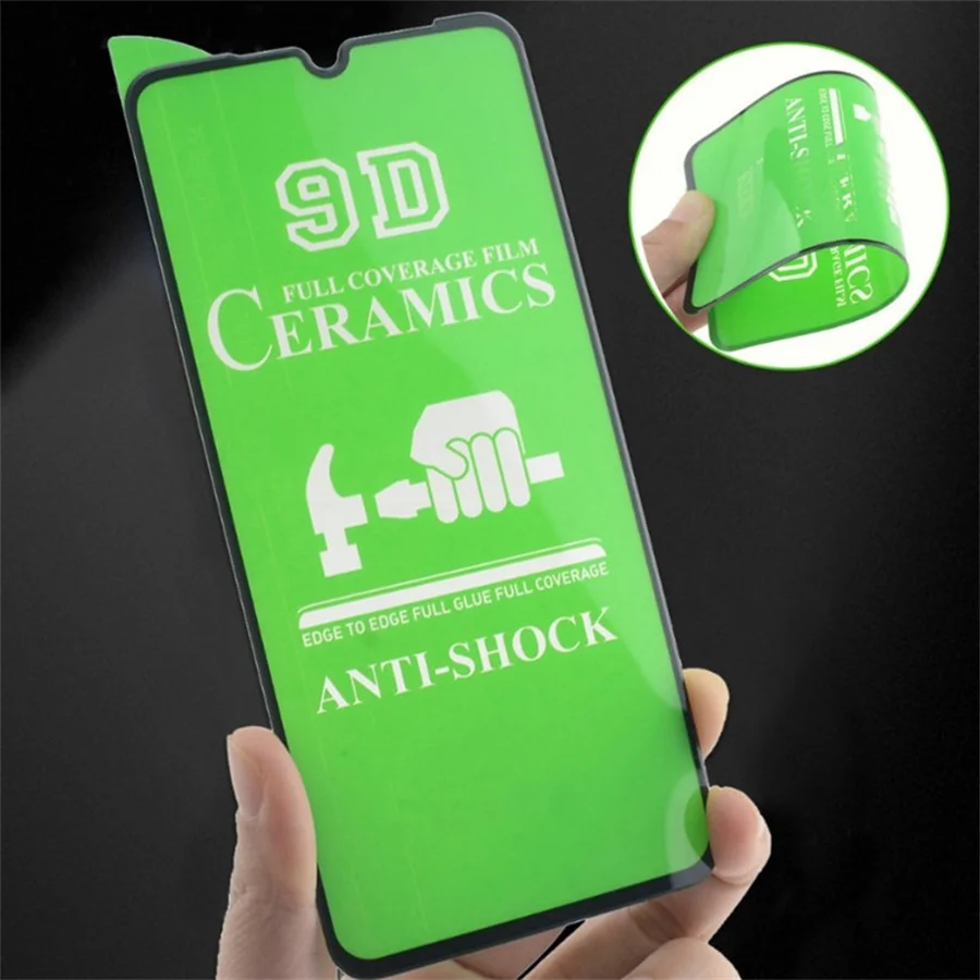 50 Stück 9D Keramikfolie Displayschutzfolie Vollständige Abdeckung Stoßfester Schutz für iPhone 16 15 Pro Max 14 Plus 13 Mini 12 11 XS XR X 8 – Detail 3