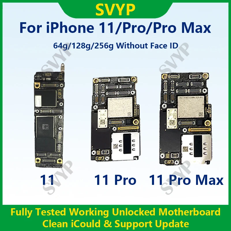 Fully Tested Authentic Motherboard For iPhone 11 Pro Max 64g/256g