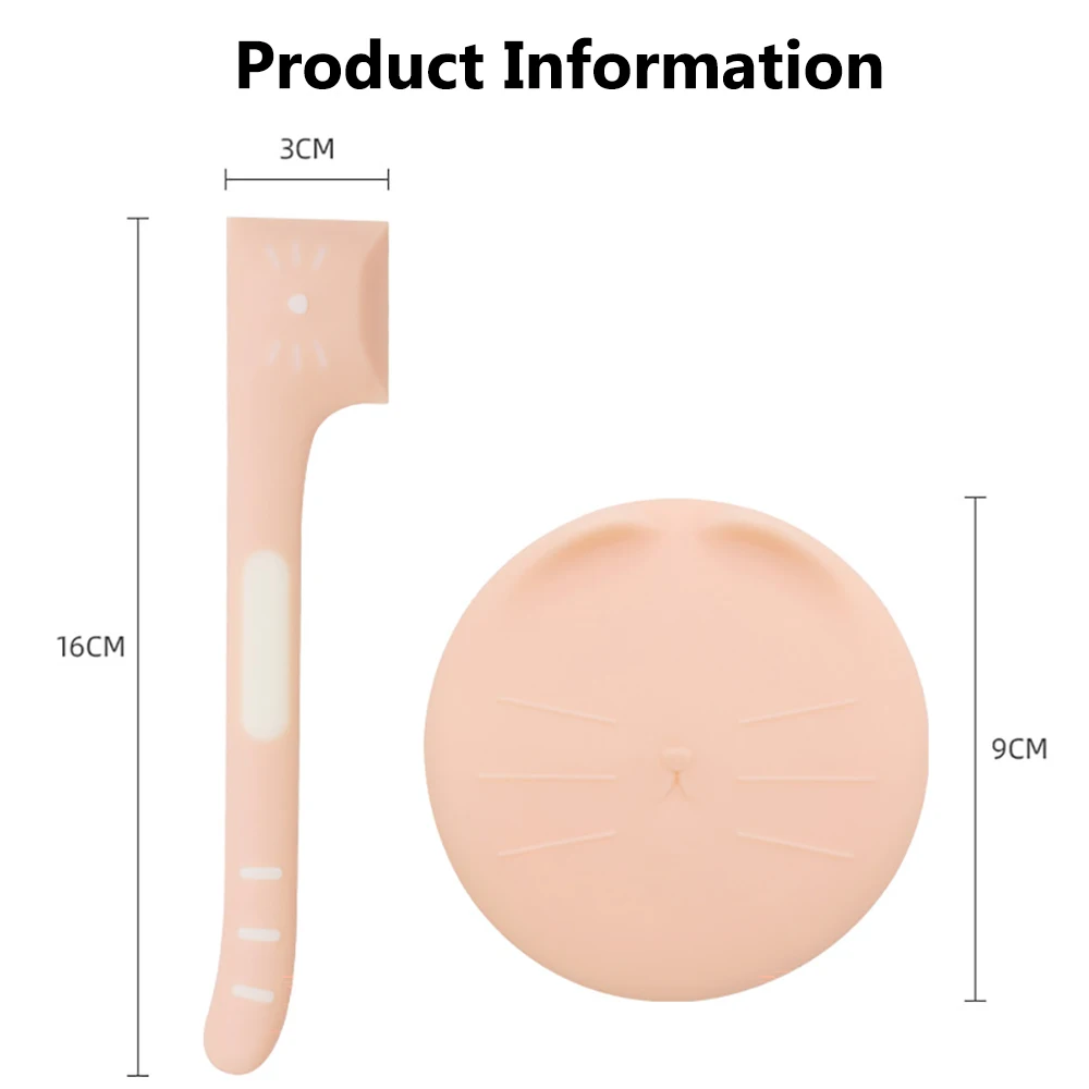 1Pcs Cat Canned Food Spoon Pet Canned Food Lid Convenient Easy To Clean Cat/Dog Can Opener Feeding Tool Pet Wet Food Sealed Lid
