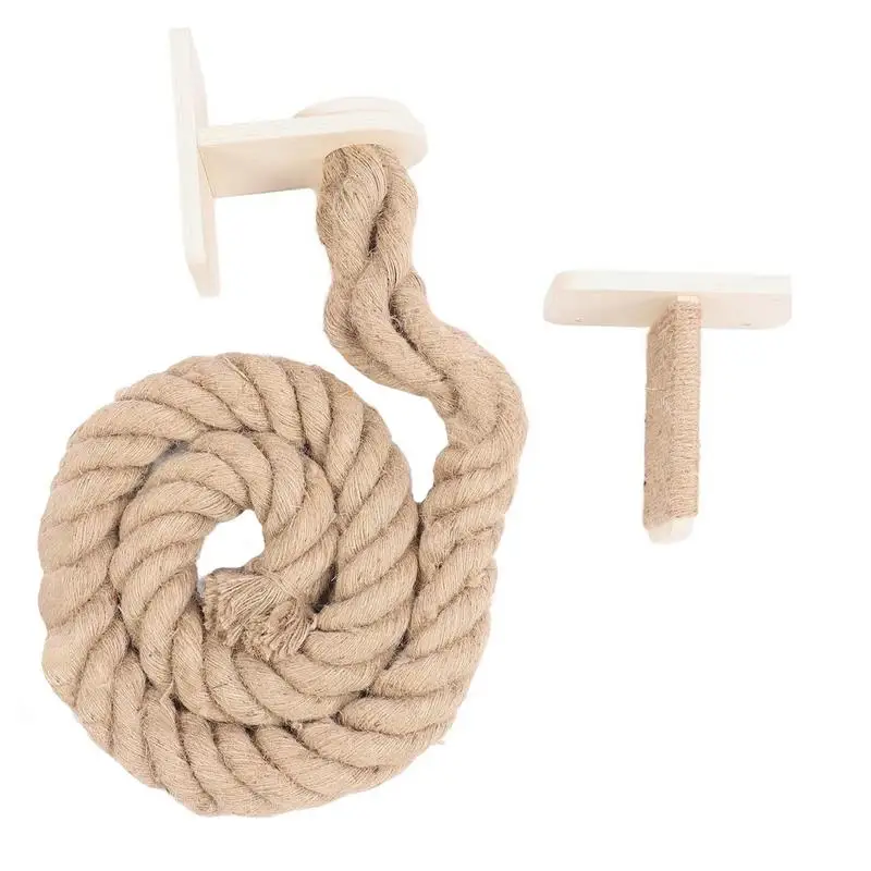 

Climbing Rope For Cats Kitten Shelves For Scratching Pet Resting Jumping Ladder For Paw Grinding Wall Mounted Kitten Scratching