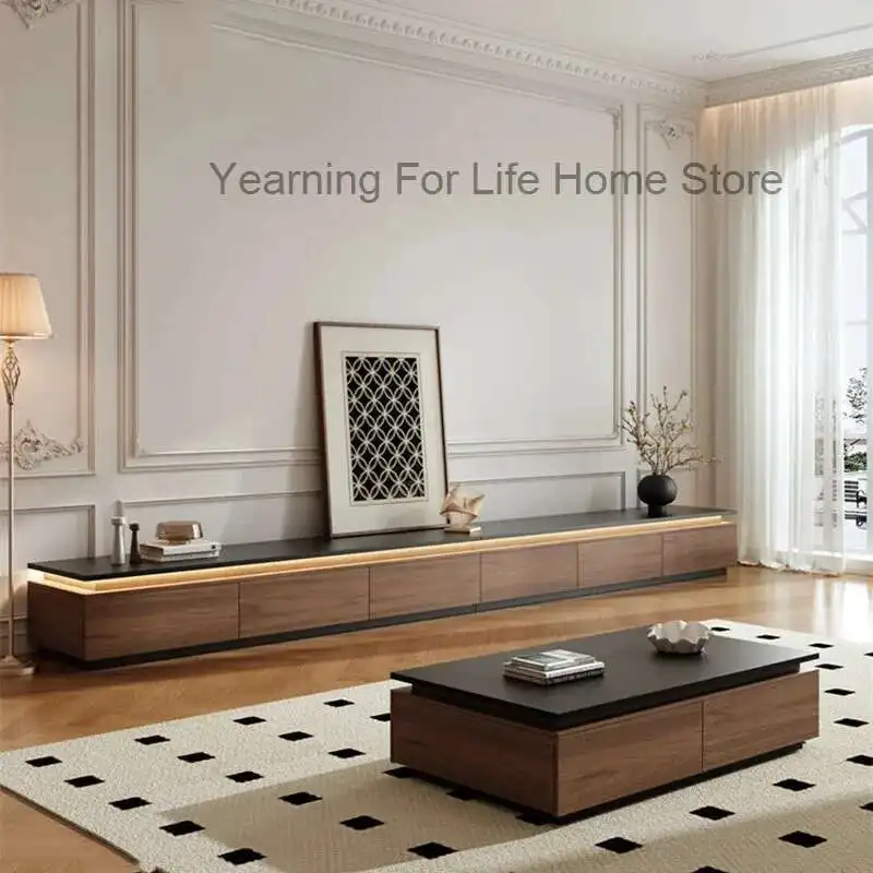 

Wood Aesthetic Tv Stands Minimalist Designer Office Universal Tv Table Drawers Display Luxury Archivadores Italian Furniture
