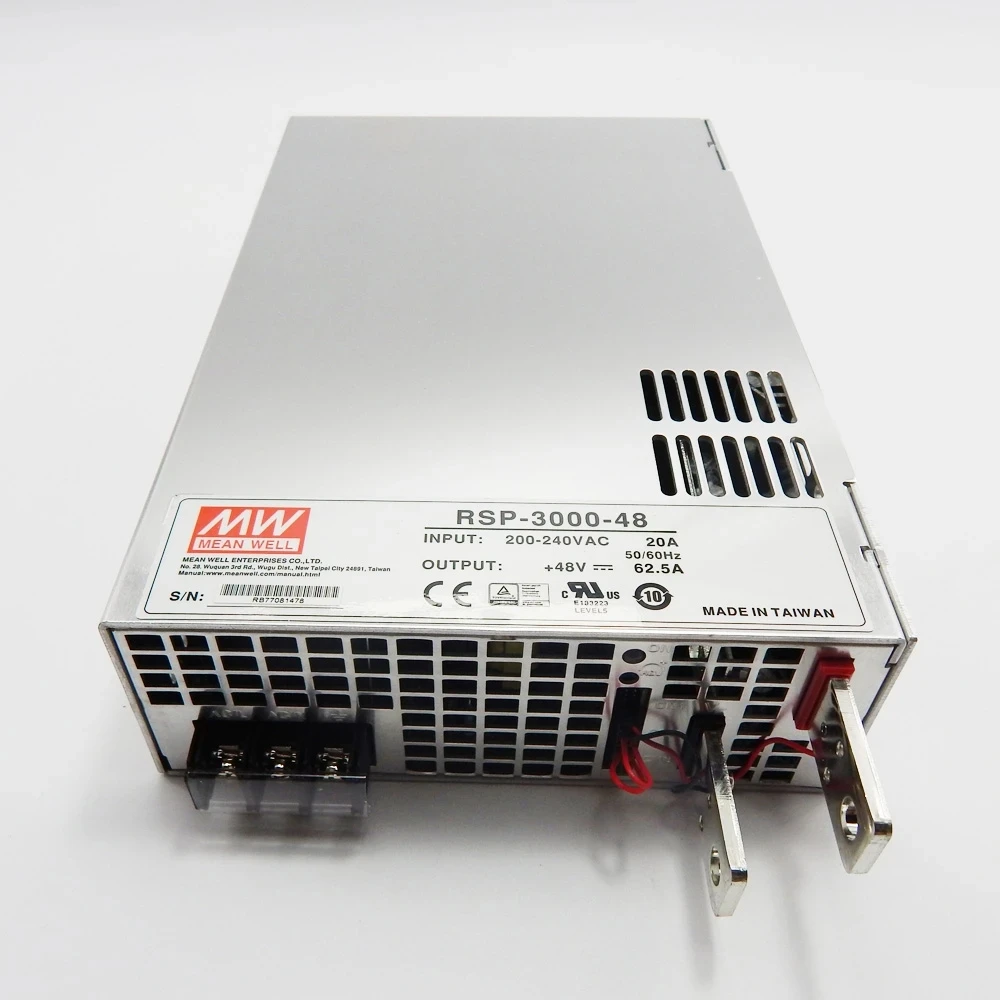 Imagem -06 - Taiwan Mean Well Rsp300012 Rsp-300024 3000w Pfc ac dc Fonte de Alimentação Única Saída Switching Power Supply