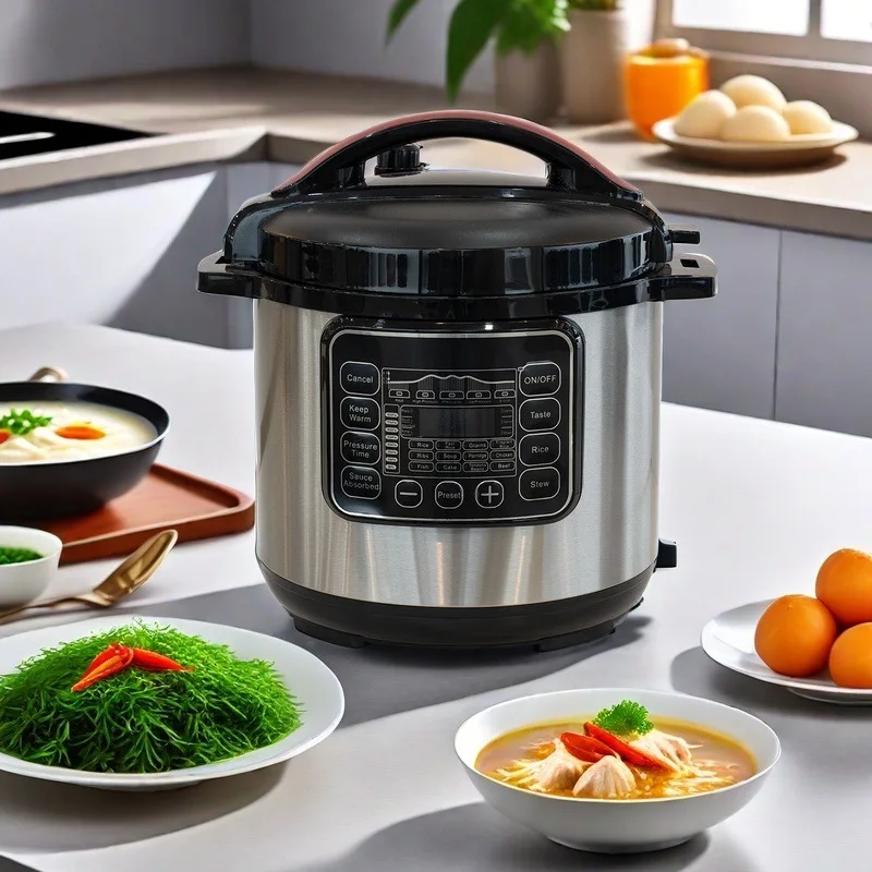 2026 Multifunctional 6L/8L/12L high-capacity intelligent household pressure cooker for kitchen and cooking appliance