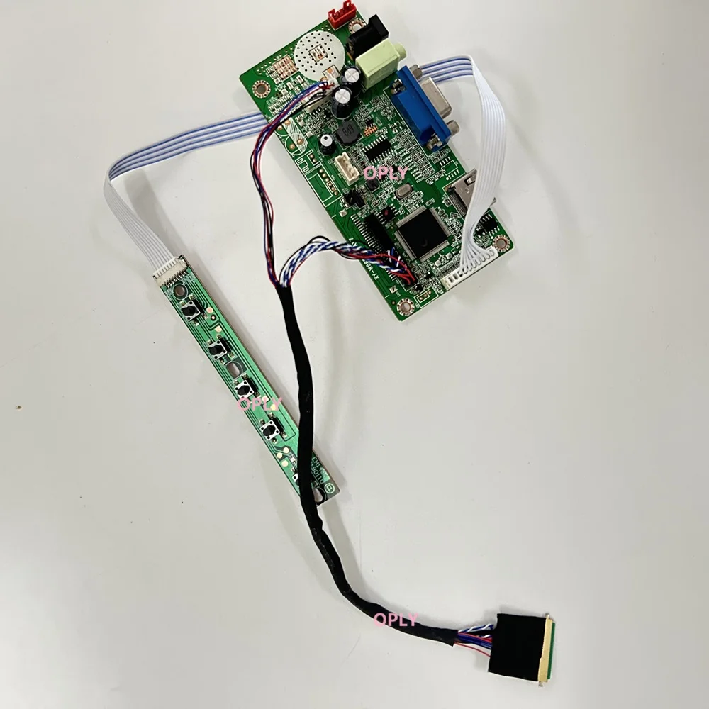 HDMI-Compatible VGA 58C Controller board  for LP145WH1-TLA1 LP145WH1-TLB1 1366X768 LED panel Screen monitor DIY 14.5inch 40 pins