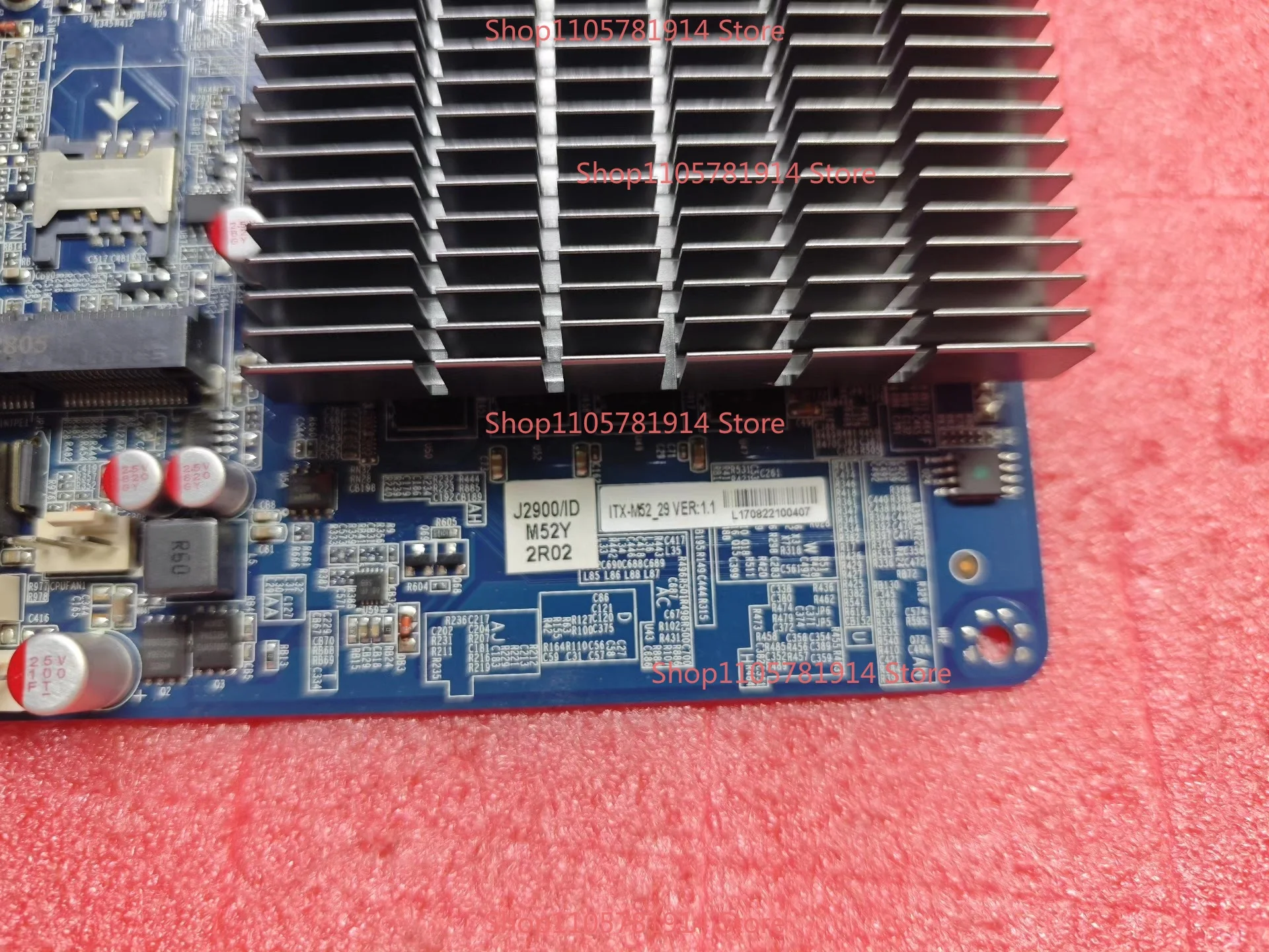For J2900ID ITX-M52_29 VER: 1.1 Main Board, Onboard 4G Memory