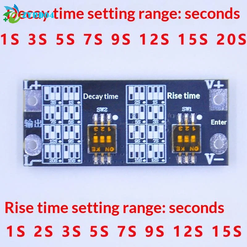 ● 1/3PCS LED Fade On Fade Off Lento Start Luz de Baixa Tensão Com Módulo de Driver Controlador Led Módulo de Escurecimento Lento Start