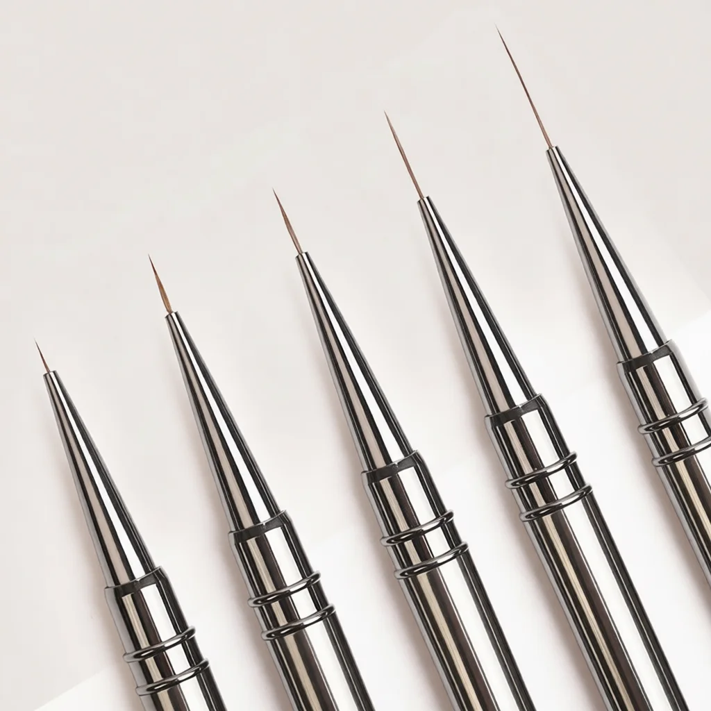 Professional Fine Nail Art Liner Brush Set Striper Pen Manicure Tools Ultra Thin Detail Painting Drawing Brushes Set