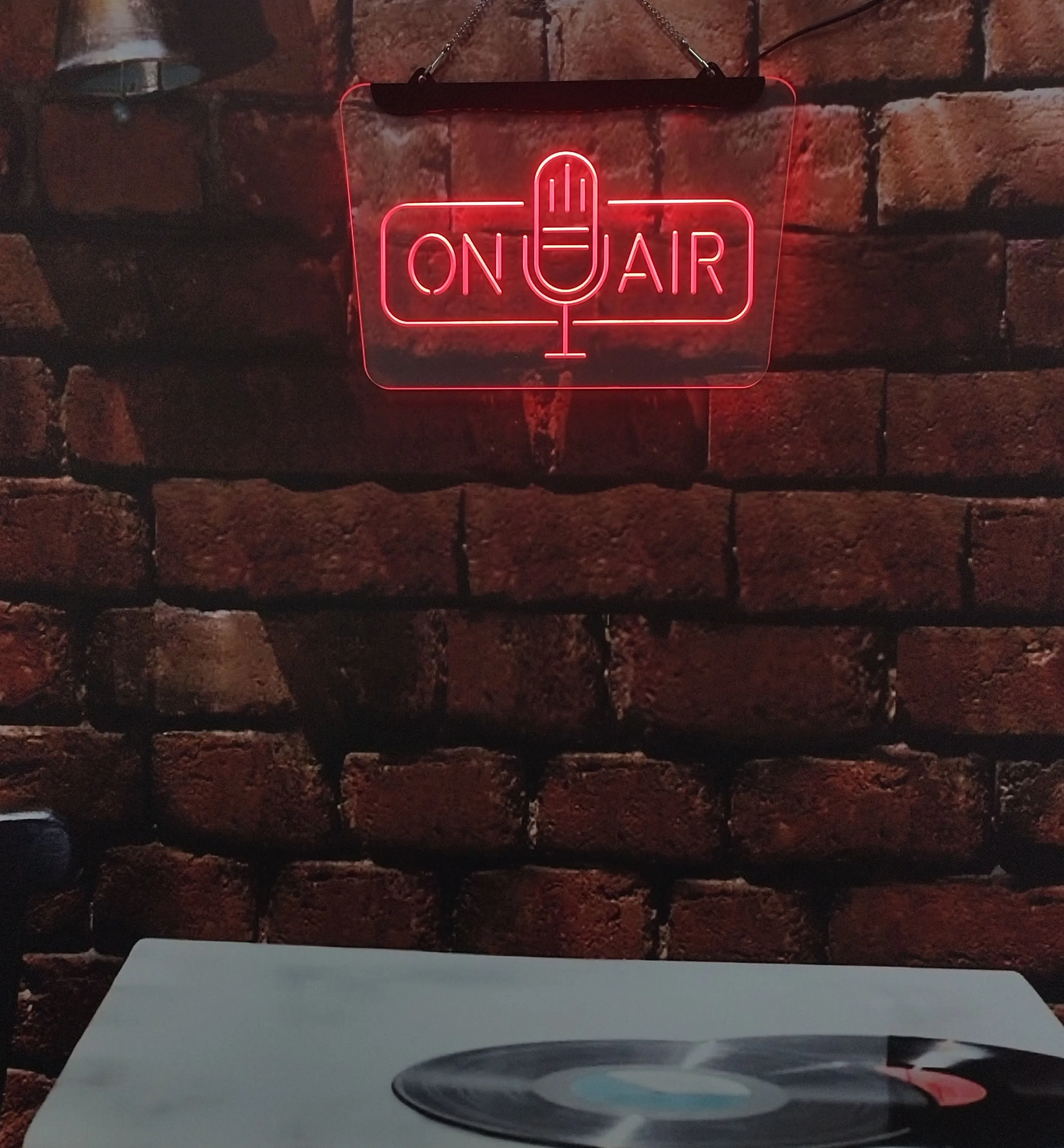 On Air Speaker Studio Music Training Room Neon sign Acrylic board Home Decoration Interior Wall Art 30*40 for room Men's cave
