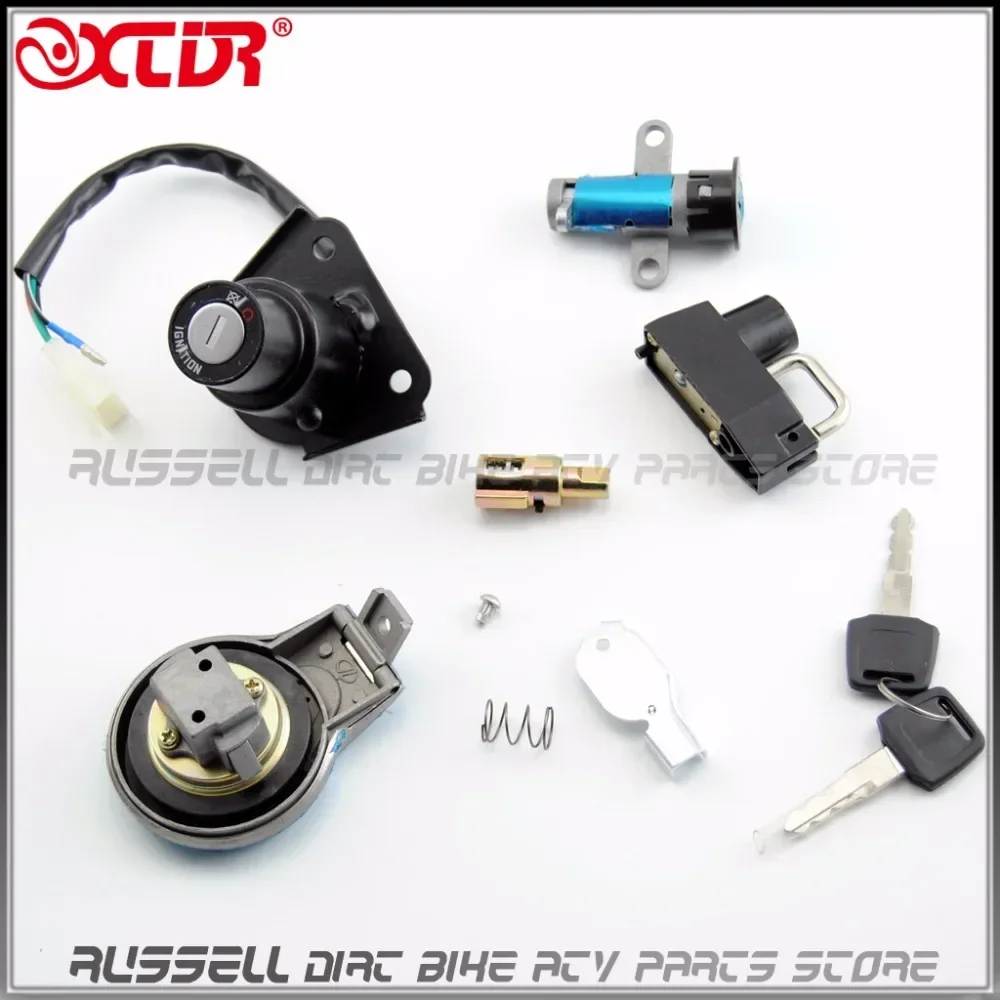 Interruptor de combustível da motocicleta ignição tampa gás capa chave bloqueio para yamaha virago xv125 xv250 xv400 v estrela 250 xv 535