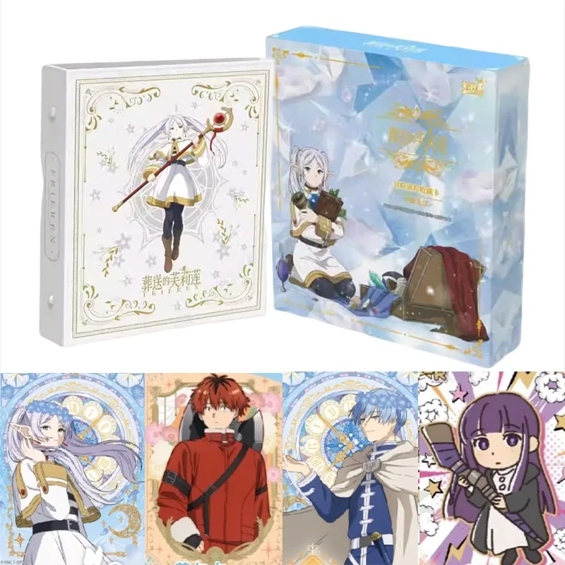 

KAYOU натуральная карточка Frieren Beyond Journeys, вечный пакет, серия 1, коллекционные карты для приключений, периферийные устройства в стиле аниме, подарочные игрушки