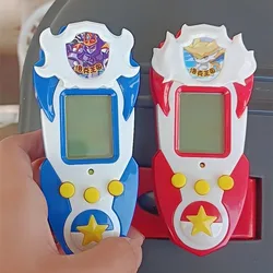 Tamagotchi animais de estimação eletrônicos original sonho dragão locke reino purcell deslizar para convocar animais de estimação infravermelho digital batalha console de jogo