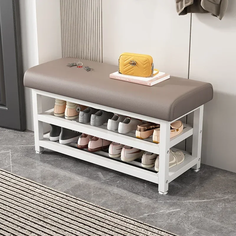 مقعد تغيير الأحذية، باب المنزل، مدخل سهل، مقعد أحذية، حقيبة ناعمة، وسادة مقعد، غرفة تأجير، خزانة أحذية صغيرة #3