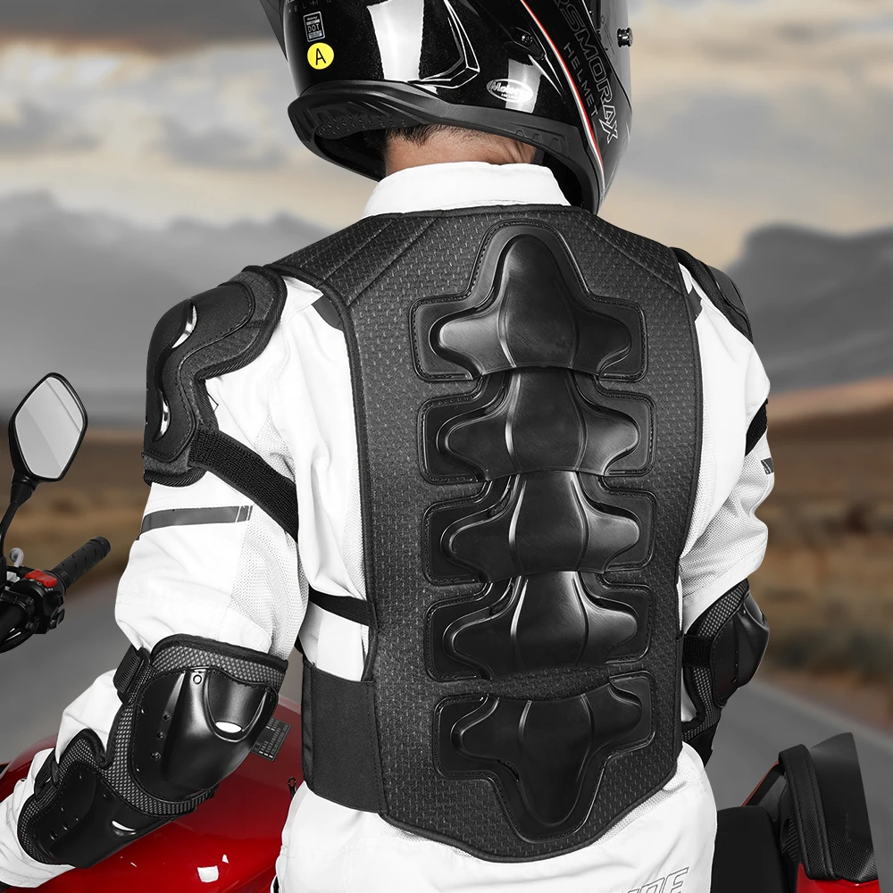 Motorcycle Body Armor Anti-Fall Wear-resistant Motocross Riding Armor Vest Protective Gear Motorbike Chest Back Protector view 5