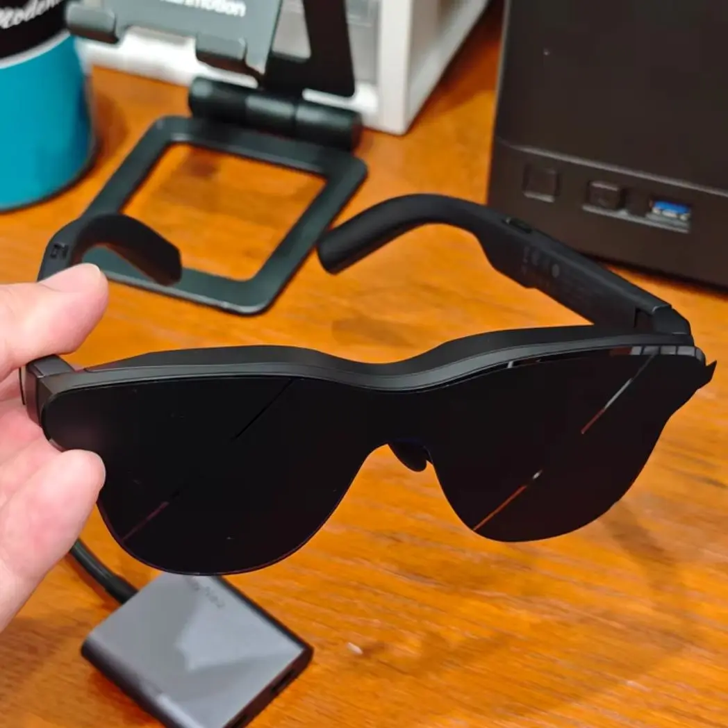 RayNeo Air 3S Pro Smart AR Óculos de visualização de tela HD de 135 polegadas XR Óculos 1200Nits Brilho 3D Surround Sound AR Óculos personalizados