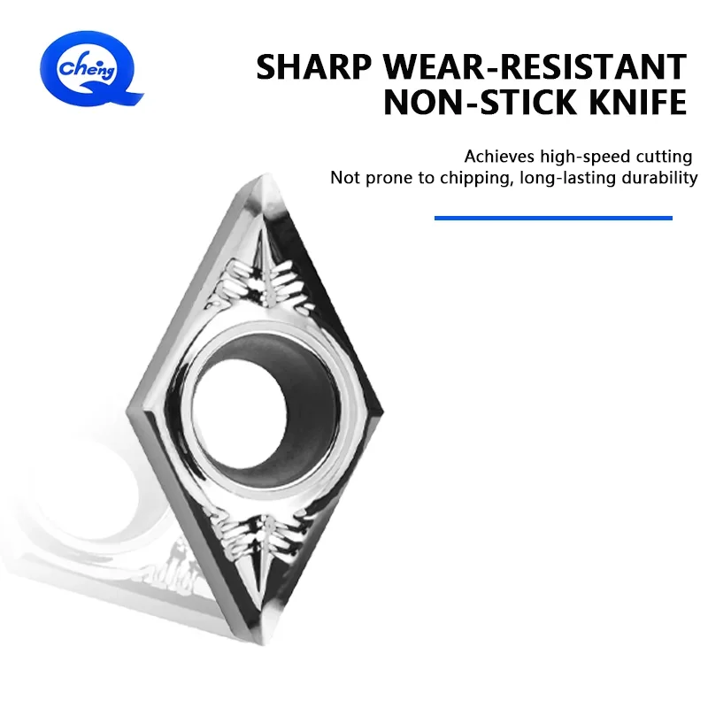 アルミインサート DCGT070202 AK HO1 DCGT070204 DCGT070208 DCGT11T302DCGT11T304 DCGT11T308 CNC旋盤用旋削工具