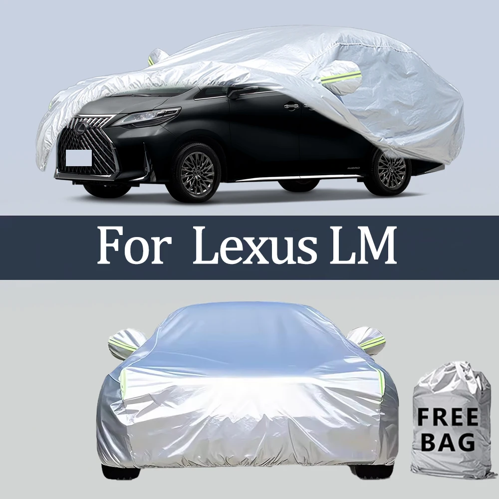 

For Lexus LM Car Cover Outdoor Protection Covers Snow Sunshade Waterproof Dustproof Exterior UV Car Accessories