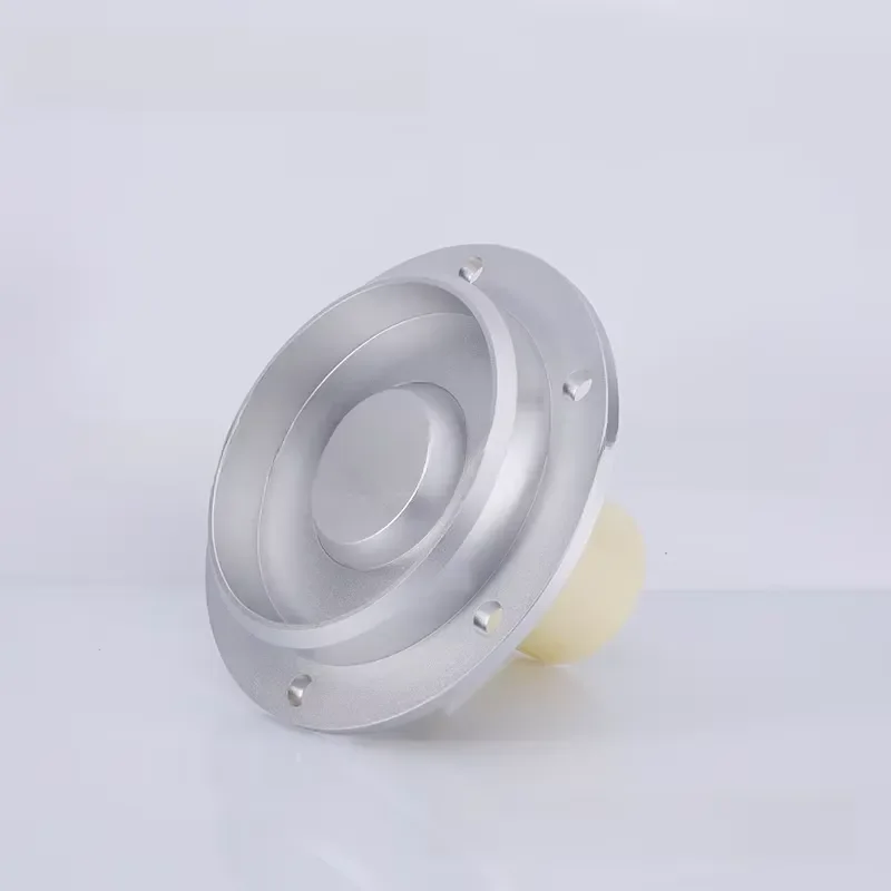 i DaringFish Modern Dry Fog Nozzle Air Atomizer Spray Base Dust Suppression Aluminum Flange Connection Adjustable