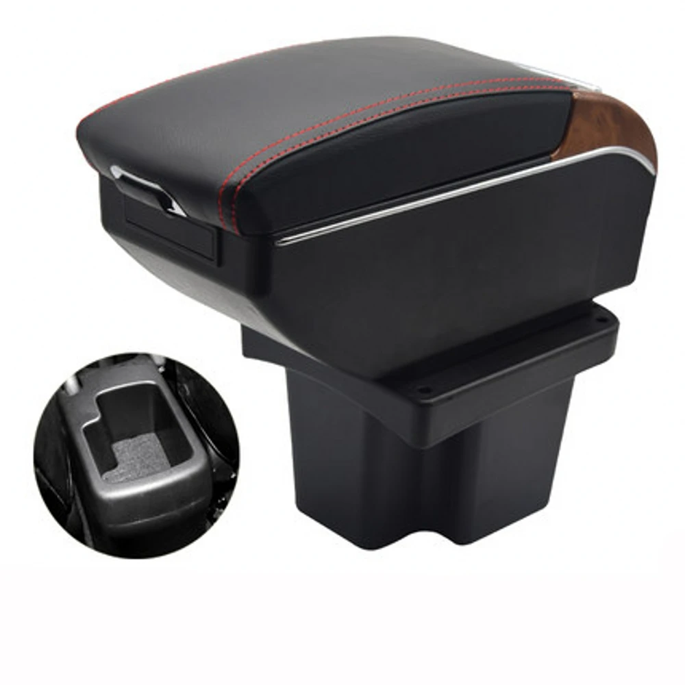 For KIA Cerato Forte Armrest Box Retrofit Parts Center Console Special Storage Space Car Elbow Rest with USB